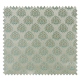 Tissu Jacquard Celosie Allover Vert et Or