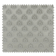 Tissu Jacquard Celosie Allover Gris et Bleu