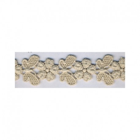 Guipure papillons 23mm