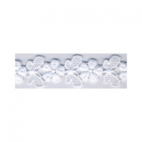 Guipure papillons 23mm