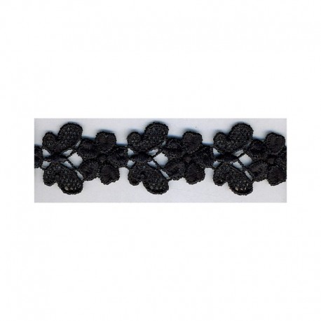Guipure papillons 23mm