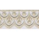 Guipure fleurs 41mm