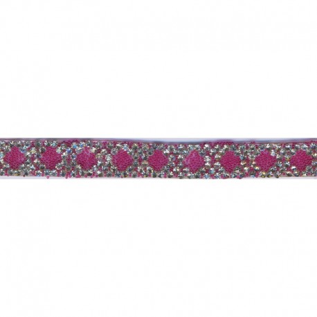 Galon strass thermocollant