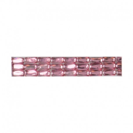 Strass 3 rangs thermocollant