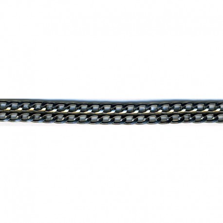Chaîne plate 2 rangs thermocollante