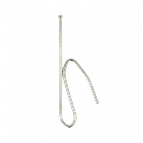 10 agrafes 1branche 60/35  Métal - 