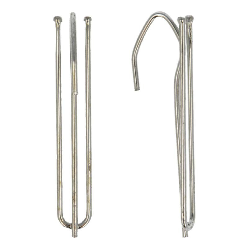 10 agrafes 2 branch 70/70  Métal - 
