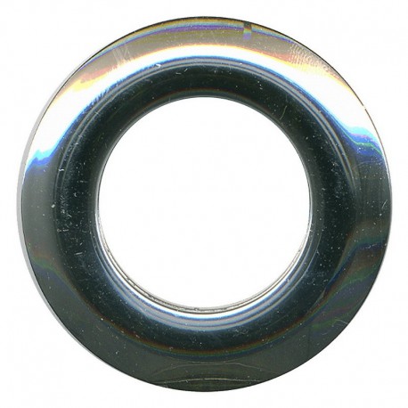 8 oeillets plastiques clipsables aspect métal