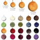 Pompon boule - 18 mm