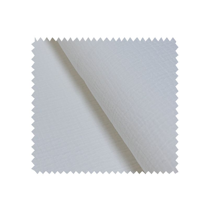 Tissu Double Gaze Blanc