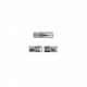 Fermoir metal 28x9mm *1  Argent - 