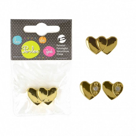 Fermoir magnetique coeur *1