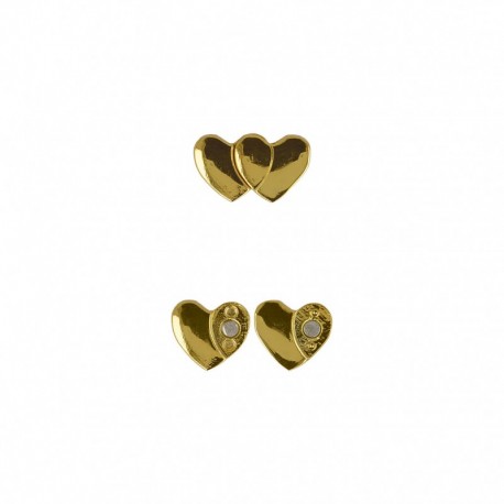 Fermoir magnetique coeur *1