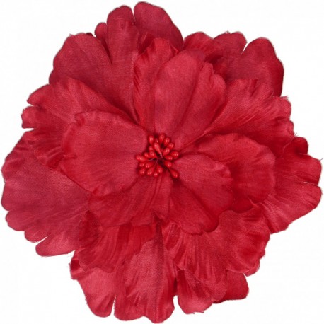 Fleur pivoine/broche