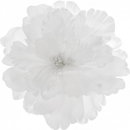 Fleur pivoine/broche