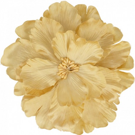 Fleur pivoine/broche