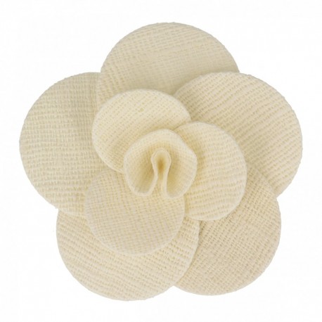 Rose jute sur broche