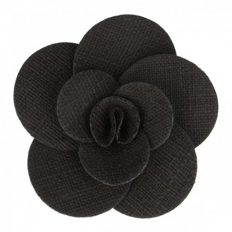 Rose jute sur broche