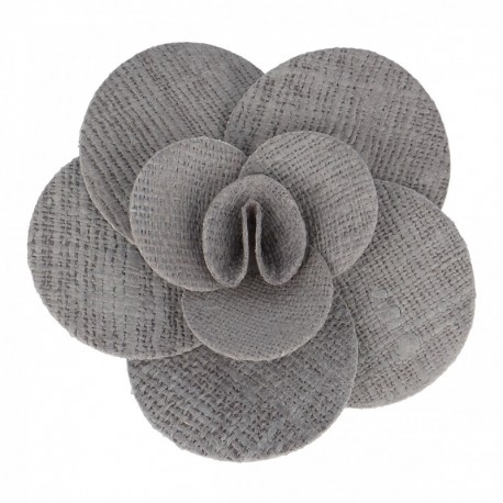 Rose jute sur broche