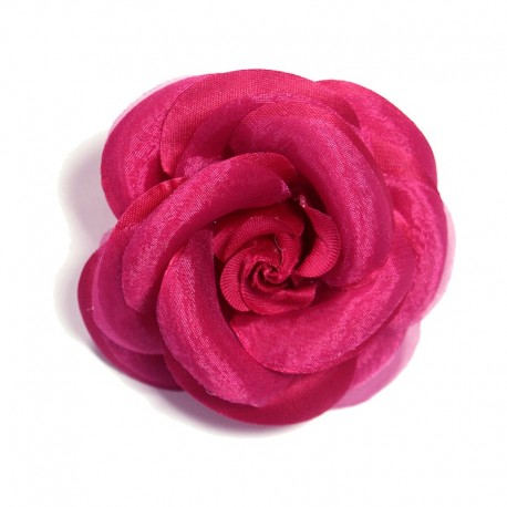 Camelia sur broche 8cm