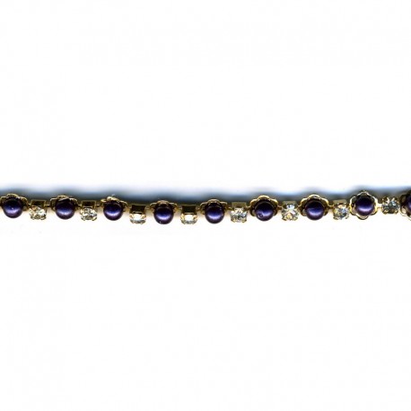Strass & perles au metre