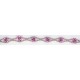 Galon strass/fleurs