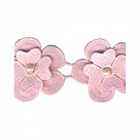 Guirlande fleurs perles