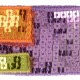 40mm galon paillettes