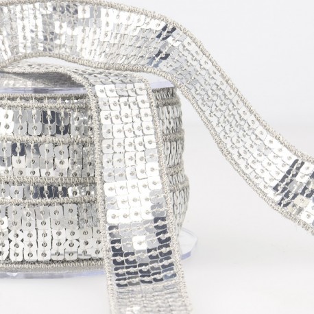 40mm galon paillettes