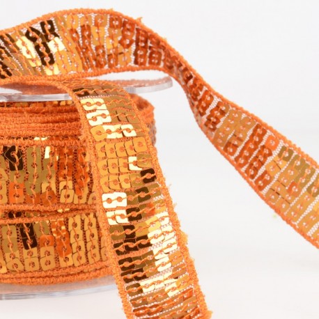 40mm galon paillettes
