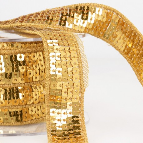 40mm galon paillettes