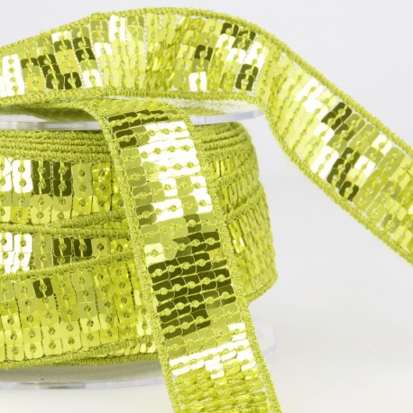 40mm galon paillettes