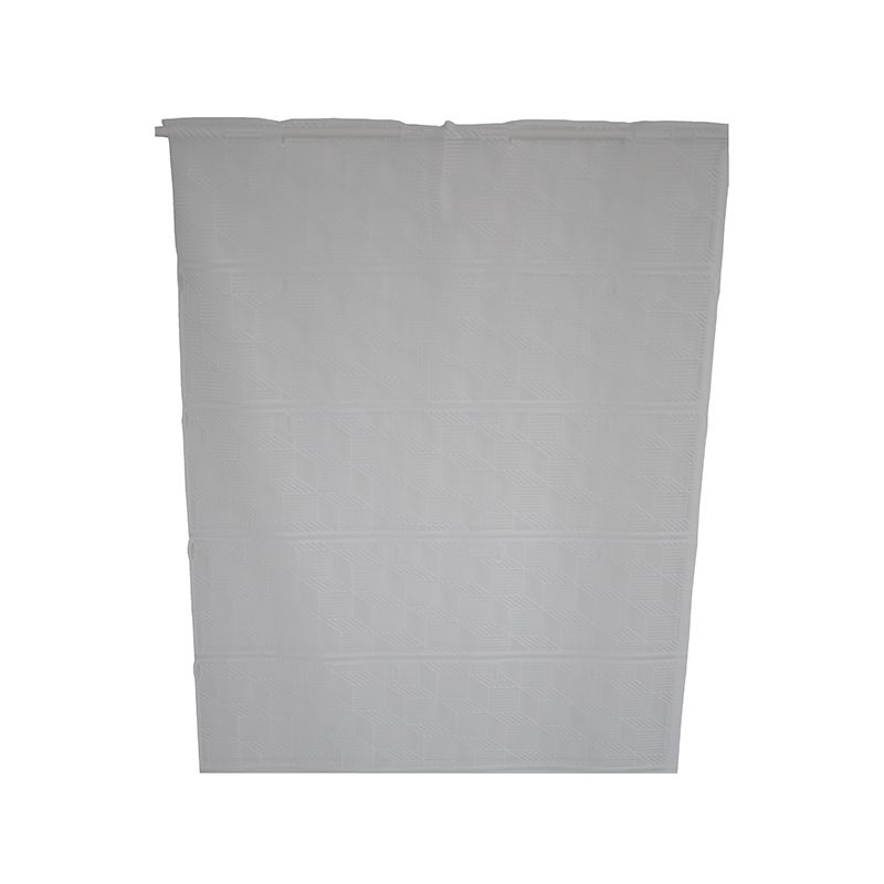 Tissu Modulable Kubic Largeur 45 cm Geometrie Blanc