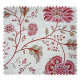Tissu Jacquard Soisson Ecru Rose