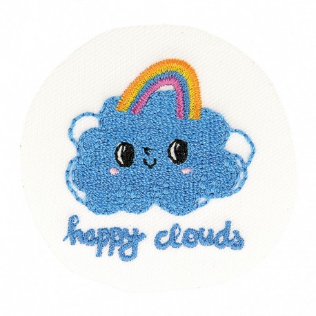 Ecusson trop mignon - Happy clouds