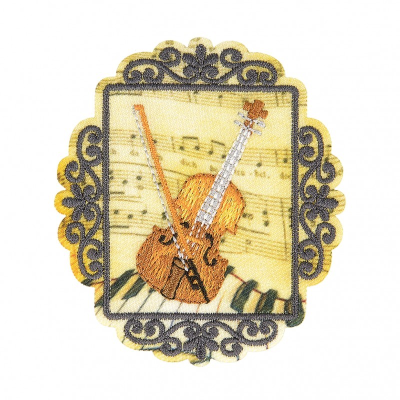 Ecusson vintage - Violon