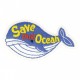 Ecusson éco friendly - Save our ocean