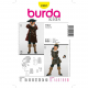 Patron Burda 2452  Historique Pirate 104/140