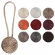 Magnet recouvert de fil rond