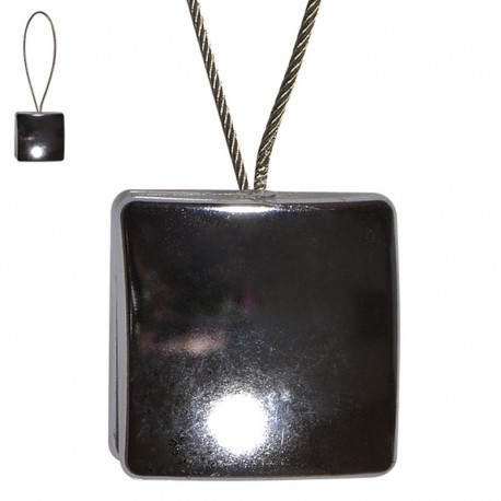 Magnet carré avec câble acier