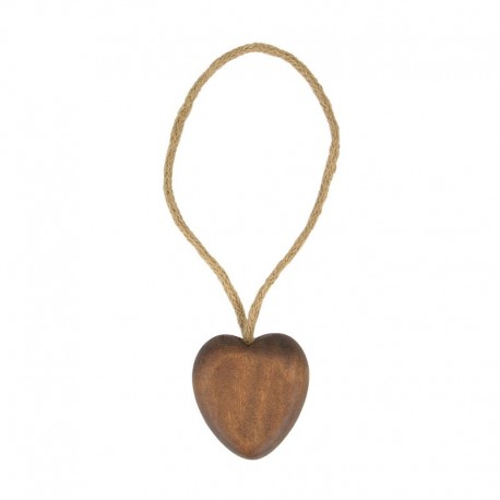 Magnet coeur en bois