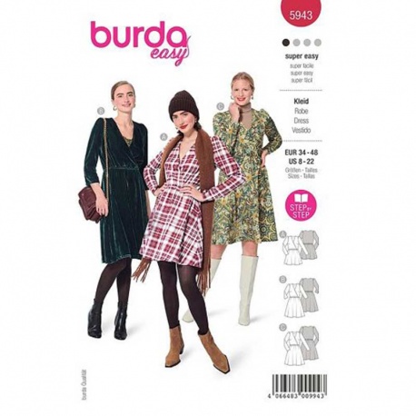 Patron 5943 Burda Style Robe 34/48
