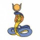 Ecusson animaux Egypte - Serpent