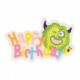 Ecusson anniversaire - Happy birthday