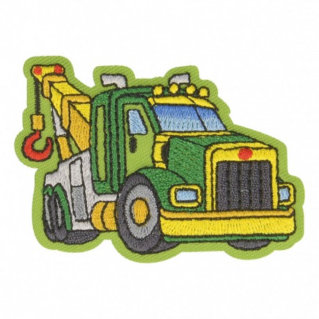 Ecusson vehicules - Camion vert