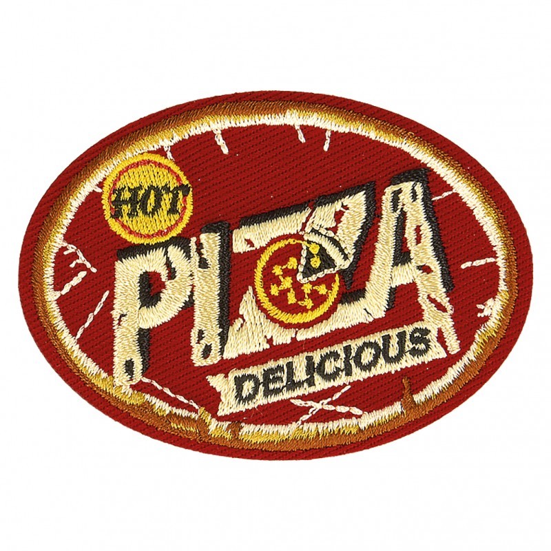 Ecusson sport rétro - Pizza