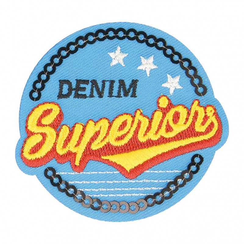 Ecusson blason sports collectifs - Denim superior