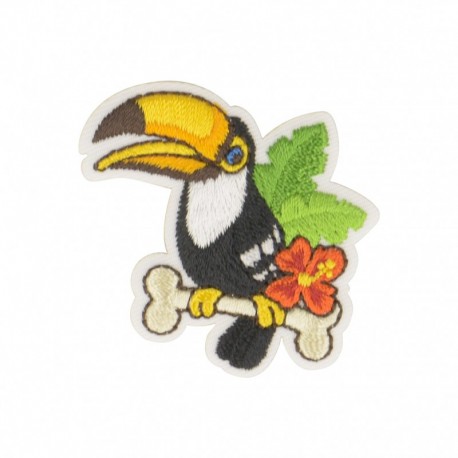 Ecusson oiseaux tropicaux - Toucan