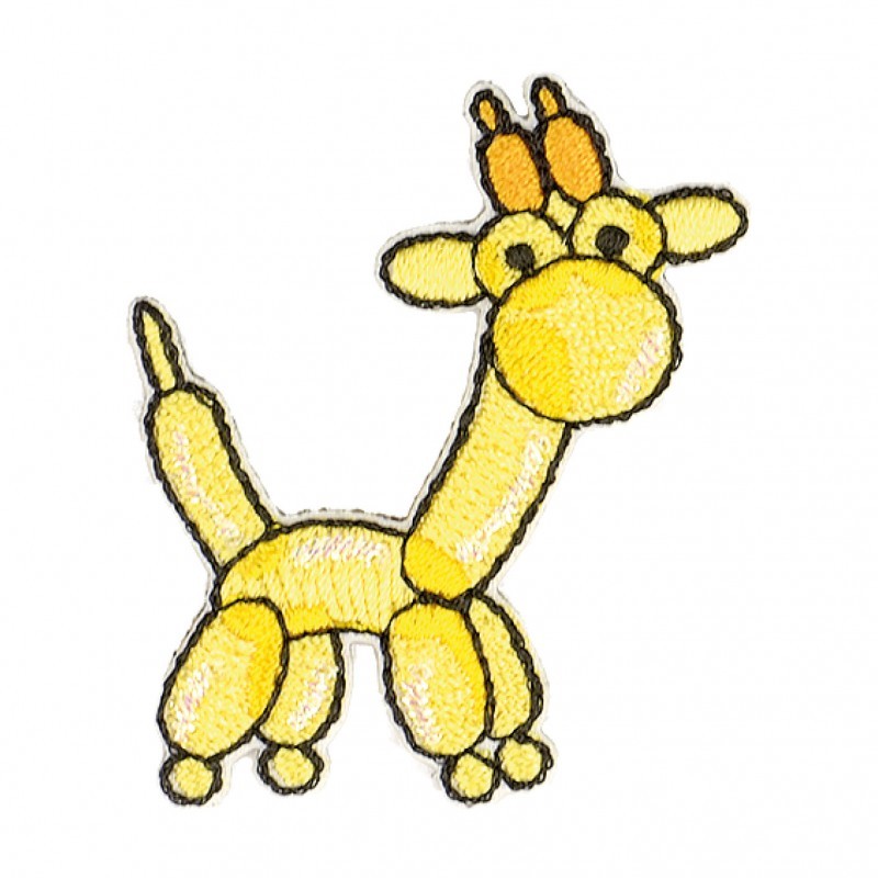 Ecusson  animaux ballon - Girafe