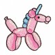 Ecusson  animaux ballon - Licorne